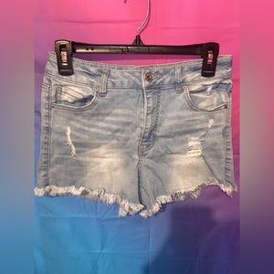 Ripped Wax blue jeans